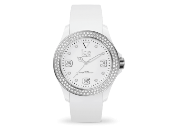 017231 Ice-Watch ICE star - White silver női karóra (M-es méret)