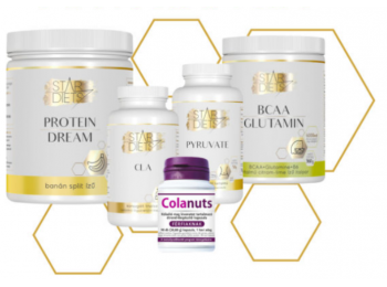 StarDiets Kezdőcsomag férfiaknak banán split fehérjével