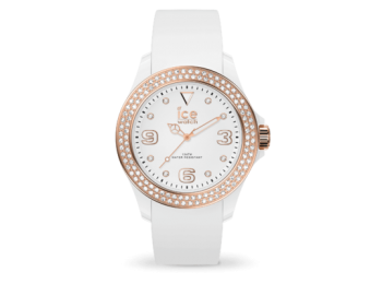 017233 Ice-Watch ICE star - White rose-gold női karóra (M-