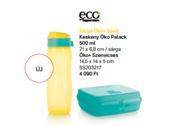 Sárga Öko plusz szett Tupperware