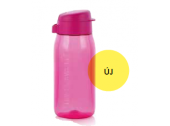 Új Generációs Öko palack 500 ml pink, kipattintható kup
