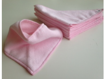 Nyálkendő rózsaszín Vixi