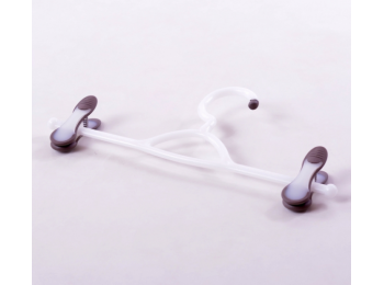 Vállfa csipeszes szürke Vixi