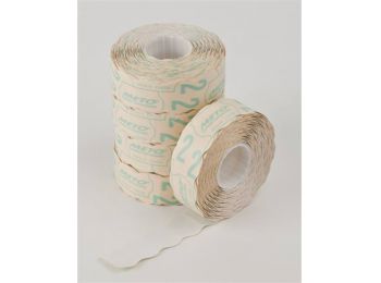 Árazógépszalag, 22x16 mm, METO, fehér (ISM16)