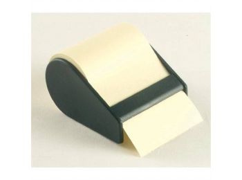 Öntapadó jegyzetpapír henger, 60 mm x 10 m, adagolóval, 