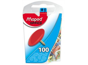 Rajzszeg, 100 db-os, MAPED, színes (IMA310011)