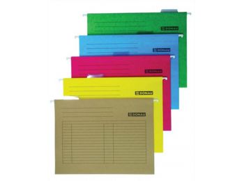 Függőmappa, karton, A4, DONAU, kék (D7410K25)