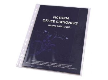 Genotherm, lefűzhető, oldalán hajtófüllel, A4, 150 mikr