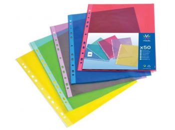 Genotherm, lefűzhető, A4, 50 mikron, víztiszta, VIQUEL Tr