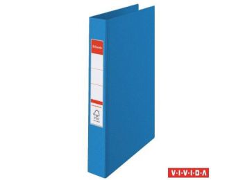 Gyűrűs könyv, 2 gyűrű, 42 mm, A4, PP, ESSELTE Standard, Vivida kék (E14452)