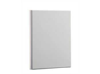 Gyűrűs könyv, panorámás, 4 gyűrű, 15 mm, A4, PP/karton, PANTA PLAST, fehér (INP316002009)