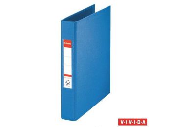 Gyűrűs könyv, 2 gyűrű, 42 mm, A5, PP, ESSELTE Standard, Vivida kék (E47685)