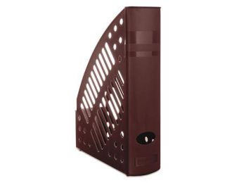 Iratpapucs, műanyag, 70 mm, DONAU, vörös (D7462V)