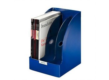 Iratpapucs, műanyag, 205 mm, elválasztókkal, LEITZ Plus J