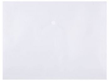 Irattartó tasak, A4, PP, patentos, DONAU, áttetsző (D8544