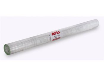 Könyvborító, áttetsző, tekercses, 3x0,5 m, APLI (LCA429