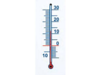 Hőmérő, műanyag (ISKE006)