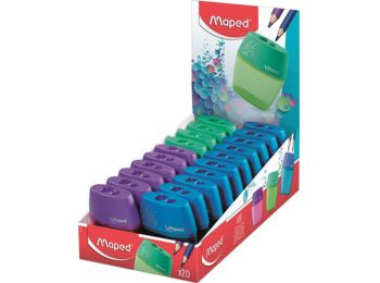 Hegyező display, kétlyukú, tartályos, MAPED Shaker, vegy