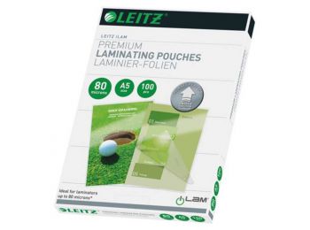 Meleglamináló fólia, 80 mikron, A5, fényes, UDT technol