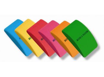 Radír, íves, KOH-I-NOOR, vegyes szín (TKOH6525181)