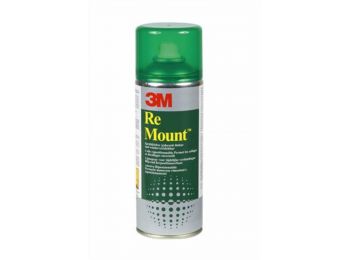 Ragasztó spray, 400 ml, 3M SCOTCH ReMount (LPRM)