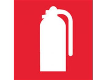 Információs matrica, tűzoltó készülék, APLI (LCA841)