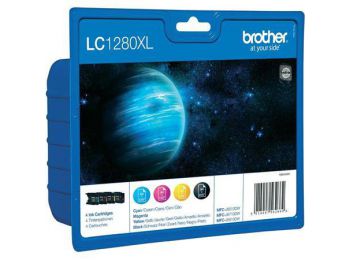 LC1280XLBCMY Tintapatron multipack MFC J6910DW, BROTHER, b+c