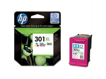 CH564EE Tintapatron DeskJet 2050 nyomtatóhoz, HP 301xl, színes, 330 oldal (TJHCH564E)