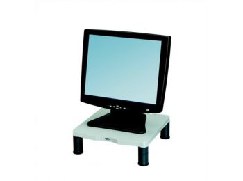 Monitorállvány, FELLOWES Standard, platinaszürke. (IFW917