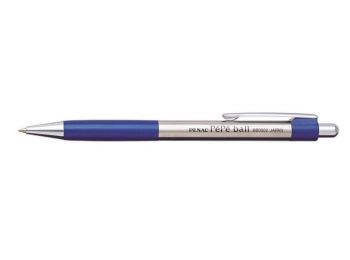 Golyóstoll, 0,7 mm, nyomógombos, kék tolltest, PENAC PéP