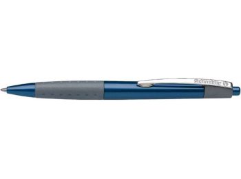 Golyóstoll, 0,5 mm, nyomógombos, SCHNEIDER Loox, kék (TSC