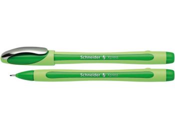 Tűfilc, 0,8 mm, SCHNEIDER Xpress, zöld (TSCXPRZ)