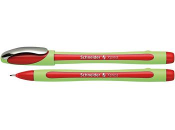 Tűfilc, 0,8 mm, SCHNEIDER Xpress, piros (TSCXPRP)