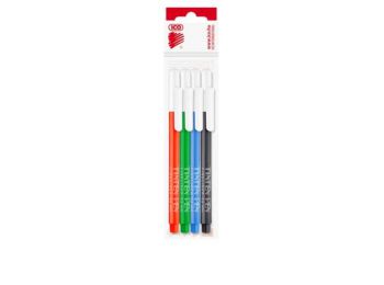 Tűfilc készlet, 0,5 mm, ICO Tinten Pen, 4 különböző szín (TICTP4)