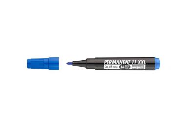 Alkoholos marker, 1-3 mm, kúpos, ICO Permanent 11 XXL, kék (TICP11XK)