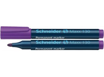Alkoholos marker, 1-3 mm, kúpos, SCHNEIDER Maxx 130, lila (
