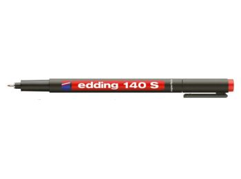 Alkoholos marker, OHP, 0,3 mm, EDDING 140 S, piros (TED14021)