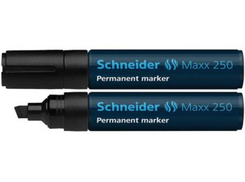 Alkoholos marker, 2-7 mm, vágott, SCHNEIDER Maxx 250, feket