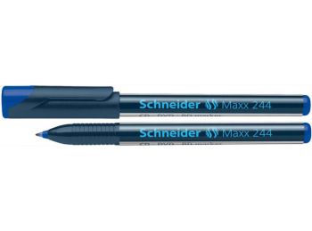 Alkoholos marker, CD/DVD, 0,7 mm, SCHNEIDER Maxx 244, kék (