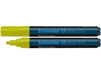 Lakkmarker, 1-3 mm, SCHNEIDER Maxx 270, sárga (TSC270S)
