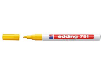 Lakkmarker, 1-2 mm, EDDING 751, sárga (TED7512)