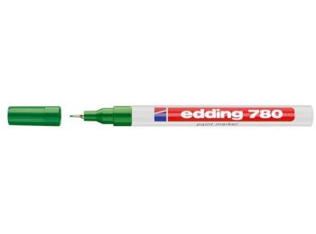 Lakkmarker, 0,8 mm, EDDING 780, zöld (TED780Z)
