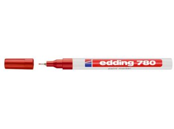 Lakkmarker, 0,8 mm, EDDING 780, piros (TED780P)
