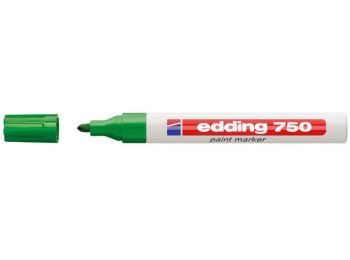 Lakkmarker, 2-4 mm, EDDING 750, zöld (TED7507)
