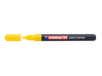 Lakkmarker, 1-2 mm, EDDING 791, sárga (TED791S)