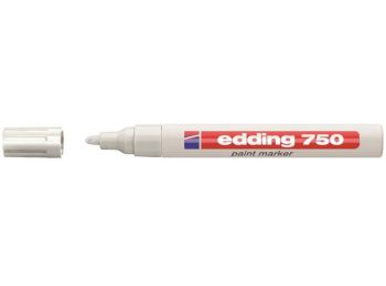 Lakkmarker, 2-4 mm, EDDING 750, fehér (TED7501)