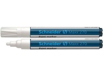Lakkmarker, 1-3 mm, SCHNEIDER Maxx 270, fehér (TSC270FE)