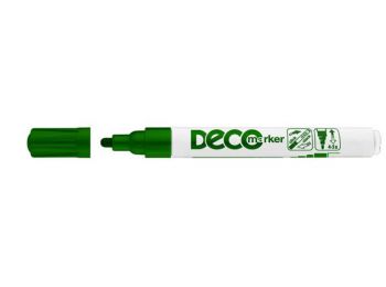 Lakkmarker, 2-4 mm, ICO Decomarker zöld (TICLAZ)