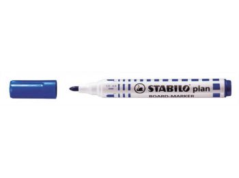 Táblamarker, 2,5-3,5 mm, kúpos, STABILO Plan, kék (TST641411)