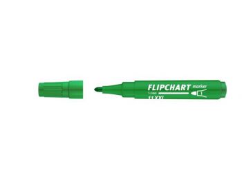 Flipchart marker, 1-3 mm, kúpos, ICO Artip 11 XXL, zöld (T